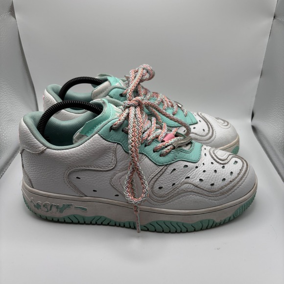MSCHF Super Normal 2 Mint Green Shoes Men's Size 8 - Picture 6 of 8